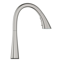 Zedra Touch, Mitigeur évier électronique, Supersteel (30219DC2)