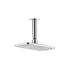 Hansgrohe Raindance New - Douche de tête E 240 AIR EcoSmart 1jet alimenté à partir du plafond 100 mm chromé