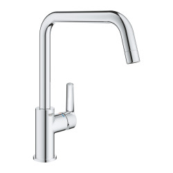 Grohe Start Mitigeur monocommande évier avec Limiteur de débit, Chrome (30470000)