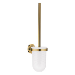 Grohe Essentials Porte-balais de WC avec fixations cachées, Cool Sunrise (40374GL1)