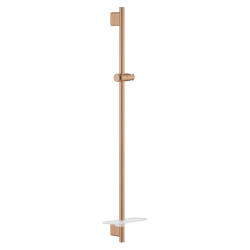 Grohe Rainshower Smartactive Barre de douche 900mm avec curseur et support orientable, Warm Sunset brossé (26603DL0)