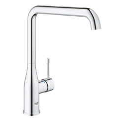 GROHE essence new robinet de cuisine avec mousseur extractible douchette pivotant  360° Hard Graphite - 30270A00 