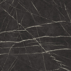  Naturel plan vasque 83,5x8x50 cm, noir effet marbre (DO8050PBC)