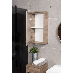 Naturel Meuble de salle de bain Cube Way 32,5x20 cm chêne Wellington (CUBE2H32DW)