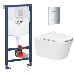 Generic ABATTANT WC Blanc pour salle de bain;ABATTANT TOILETTE à