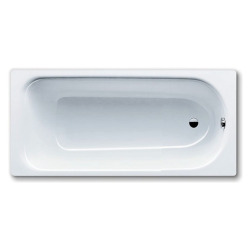 Baignoire rectangulaire Saniform Plus 170x75 cm acier émaillé, blanc alpin (112600010001)