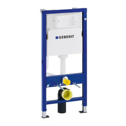 Geberit Pack WC bâti-support Geberit + cuvette suspendue Swiss Aqua Technologies sans bride + plaque (SATRIMLESSGEB1-DE)