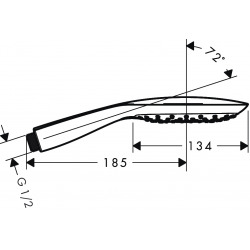  Douchette Raindance Select E 150 3jet (26550400)