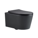 WC suspendu noir mat