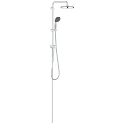 VITALIO START SYSTEM 250 colonne de douche avec inverseur manuel, noir mat (266802430)