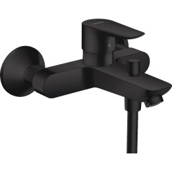 Talis E Mitigeur bain/douche avec Limiteur de température, Noir mat (71740670)