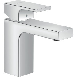 Vernis Shape Mitigeur de lavabo ComfortZone 100 CoolStart avec tirette et vidage synthétique, Chrome (71594000)