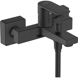 Vernis Shape Mitigeur bain/douche avec cartouche céramique, Noir mat (71450670)
