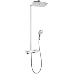 Showerpipe Raindance Select E 360 1jet EcoSmart, Bras de douche 380mm