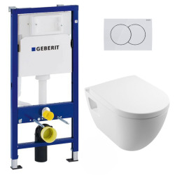 Rimless Geberit Pack Bati WC (39186rimless-GEB1)