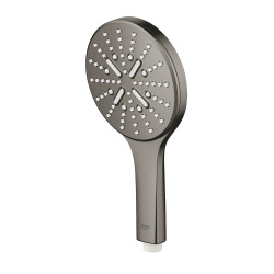 Rainshower Smartactive 130 Douchette 3 jets, Hard Graphite brossé (26574AL0)