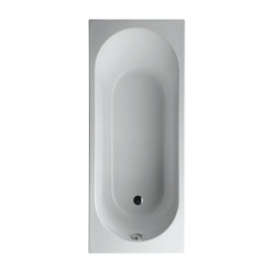 Baignoire 1800 x 800 mm O.Novo - vidage latéral, Blanc (UBA180CAS2V-01)