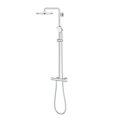 Tempesta Cosmopolitan System 250 Colonne de Douche avec Mitigeur Thermostatique, Chrome (26671000)