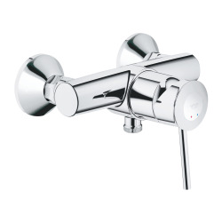 Bauclassic Mitigeur Monocommande de Douche 1/2", Chrome (32867000)