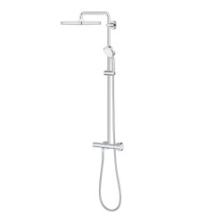 Tempesta Cosmopolitan System 250 Cube Colonne de Douche avec Mitigeur Thermostatique, Chrome (26690000)