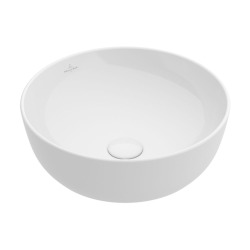 Vasque à poser Artis, 430 x 430 x 130 mm, Blanc CeramicPlus, sans trop-plein (417943R1)