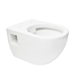 Project WC suspendu sans bride avec abatant softclose, blanc (SATWCPRO010RREXP)