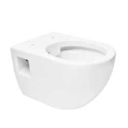 Project WC suspendu sans bride avec abatant softclose, blanc (SATWCPRO010RREXP)
