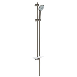  Ensemble de douche complet 3 jets +Mitigeur thermostatique douche, Brossé (34065AL2-SET)