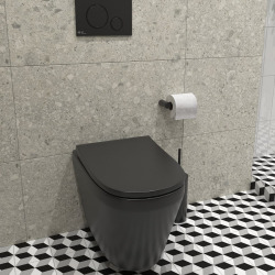 WC suspendu Vitra Integra Rim-Ex avec abattant à soft close, vidage arrière (7041-003-6285)