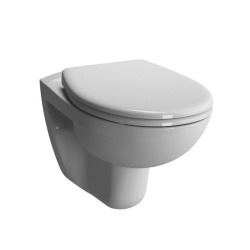 WC suspendu Vitra Normus avec abattant soft close vidage arrière (7855-003-6169)