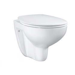 Bau Ceramic Ensemble WC suspendu sans bride + Abattant déclipsable (BauClassic)