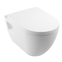 Grohe Pack WC Bâti support Grohe Rapid SL + Cuvette sans bride Serel  + plaque de déclenchement: Chrome (39583000)