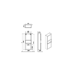 Meuble de salle de bain bas Vitra Root 55x155x25 cm blanc mat (ROOTCN55BI)  Meuble de salle de bain bas Vitra Root 55x155x25 cm blanc mat (ROOTCN55BI)