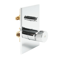  Mitigeur de bain chromé SAT Evolution avec corps encastré  (SATBSEVO215)