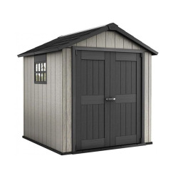 Abri de jardin 5m2 Oakland757, 229 x 223 x 242 cm, Gris/anthracite (228701)