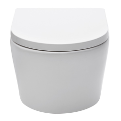 Swiss Aqua Technologies Pack WC Rapid SL autoportant + WC sans bride SAT, fixations cachées + Plaque Nova