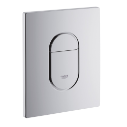 Swiss Aqua Technologies Pack WC Bâti-support + WC sans bride SAT Fusion + Abattant softclose + Plaque Chrome