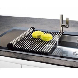 Egouttoir pliable inox Rollmat pour éviers KBG, KBX, PPX, MRX, MTK (112.0030.882)  Egouttoir pliable inox Rollmat pour éviers KBG, KBX, PPX, MRX, MTK (112.0030.882)