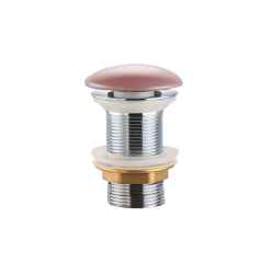  Bonde à écoulement libre Infinitio 5/4 " sans trop plein pour lavabos et vasques, rose mat (PZATKAPM)