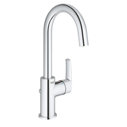 Grohe Start Mitigeur monocommande lavabo taille L avec Limiteur de température, Chrome (23554001)