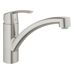 Grohe Start Mitigeur monocommande évier, zone de rotation 140°, supersteel (G-32441DC1)