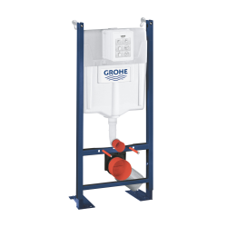 Grohe Pack WC Rapid SL autoportant + cuvette SM10 + plaque Skate Air blanche (ProjectSM10-3)