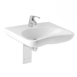 Jika (Groupe Roca) Mio Lavabo PMR sans obstacle 64x55 cm trou pour robinetterie au milieu (1371.4.000.104.1)