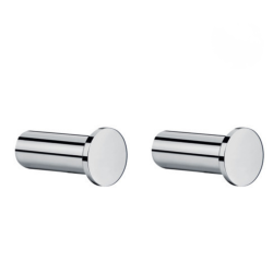 Hansgrohe Logis Universal Lot de deux crochets porte-serviette, Chrome (41711000-DUOLOGIS)