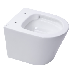 Swiss Aqua Technologies Pack WC Bâti autoportant + WC suspendu sans bride Infinitio + Abattant softclose + Plaque Blanche + Set d&apos;isolation phonique