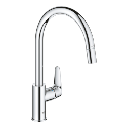 Grohe Mitigeur évier-Bec extractible-H:35,7cm
