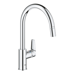 Grohe Mitigeur évier-Bec extractible-H:35,7cm