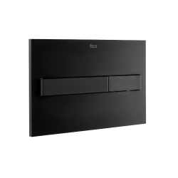 Swiss Aqua Technologies Pack WC Bâti-support Roca Duplo One  + WC suspendu Infinitio sans bride + Plaque noir mat (DuploOneBlackInfinitio-3)