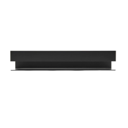 Etagère de salle de bain 30x10x5,5 cm, noir (SATDPOL3012MC)