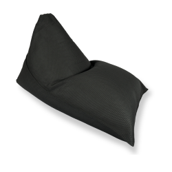 Soo Santaï Lazy Bro fauteuil poire 140x120x90cm interieur & exterieur flottant, dehoussable et resistant aux UV, Noir, sans polystyrène